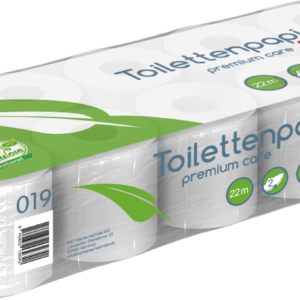 Toilettenpapier 2-lagig 100% Zellstoff-200 Blatt 10 Rollen