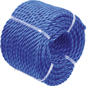 Kunststoff-Seil  Allzweckseil  4 mm x 20 m  blau