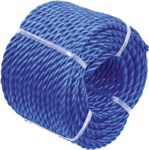 Kunststoff-Seil  Allzweckseil  4 mm x 20 m  blau