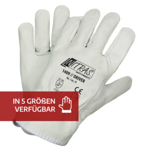 Rindvolllederhandschuh DRIVER 1409