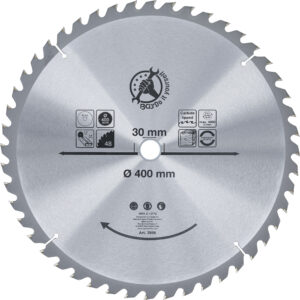 Hartmetall-Kreissägeblatt  Ø 400 x 30 x 34 mm  48 Zähne