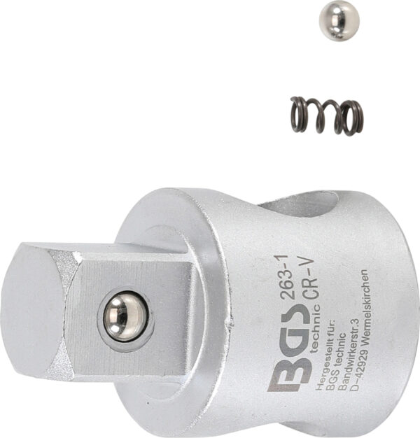 Gleitgriff-Adapter für Verlängerungen  Abtrieb Außenvier...