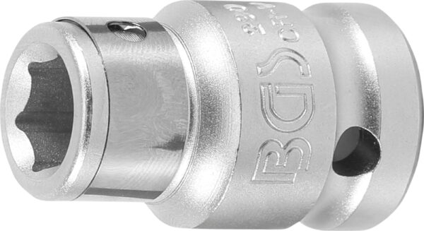 Bit-Adapter mit Haltekugel  Innenvierkant 125 mm 12...