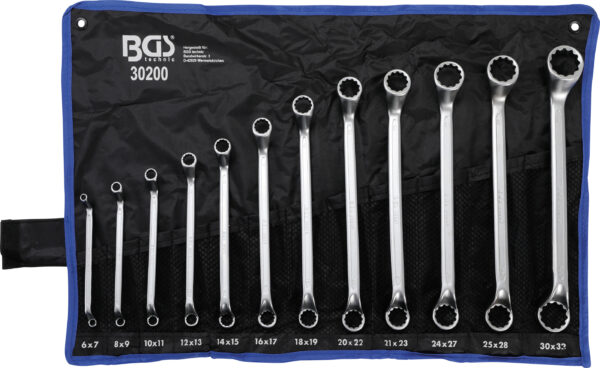 Doppel-Ringschlüssel-Satz  gekröpft  SW 6 - 32 mm  12-...