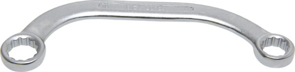 C-Form Doppel-Ringschlüssel Zwölfkant  SW 17 x 19 mm
