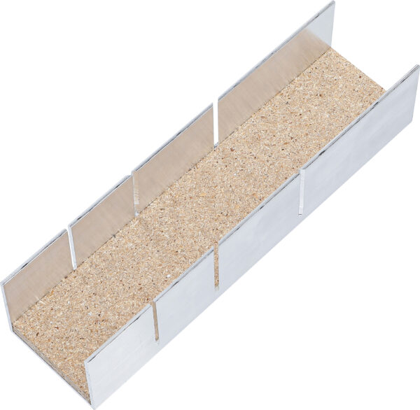 Aluminium-Gehrungslade  245 x 65 x 55 mm