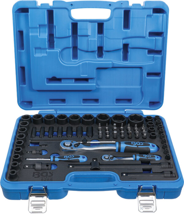 Kraft-Steckschlüssel-Satz Sechskant  63 mm 14 + 12...