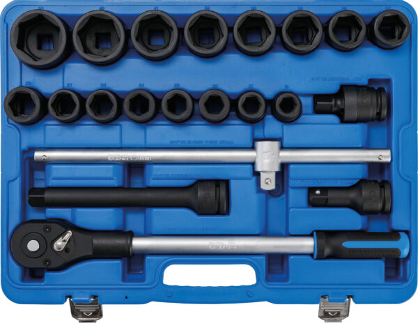 Kraft-Steckschlüssel-Satz  20 mm 34  21-tlg.