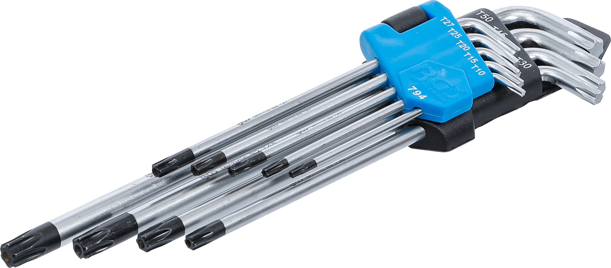 Winkelschlüssel-Satz  extra lang  T-Profil für Torx m...