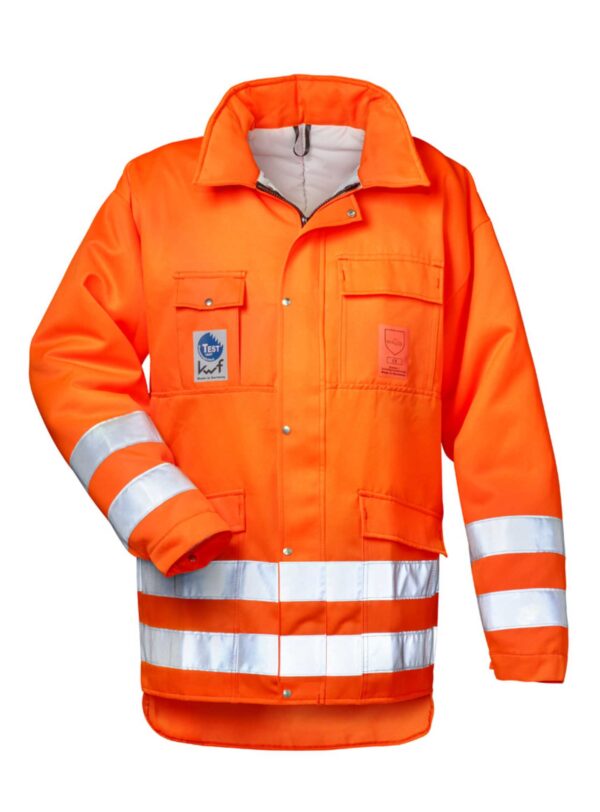 Warn- und Schnittschutzjacke Linde