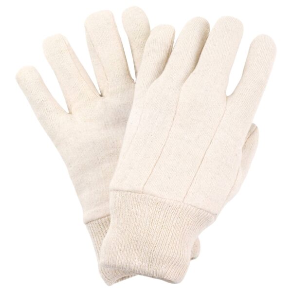 Baumwoll-Jersey-Handschuh mit Strickbund 5102