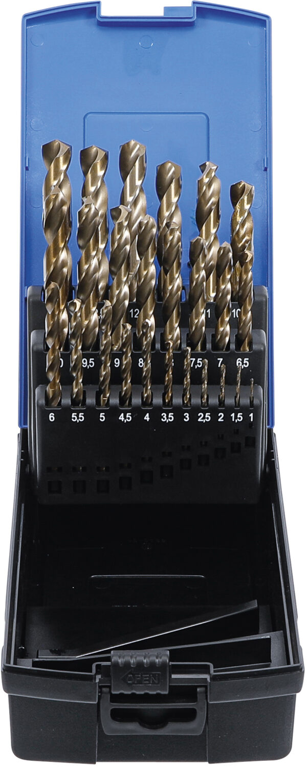 Spiralbohrer-Satz  HSS-G M35 Cobaltstahl  1 - 13 mm  2...