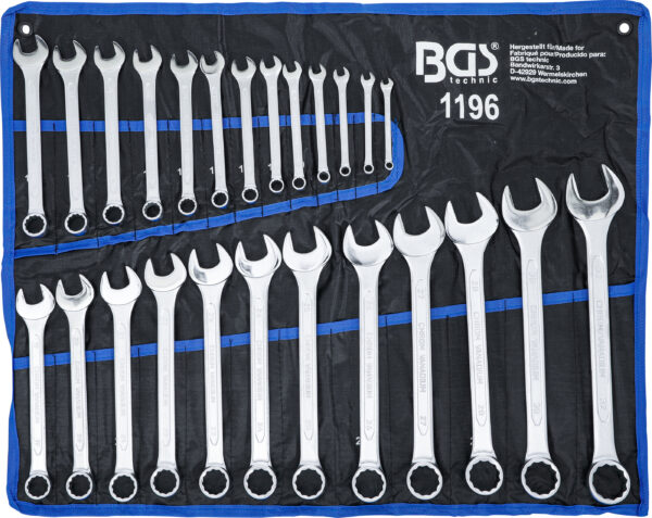 Maul-Ringschlüssel-Satz  SW 6 - 32 mm  25-tlg.