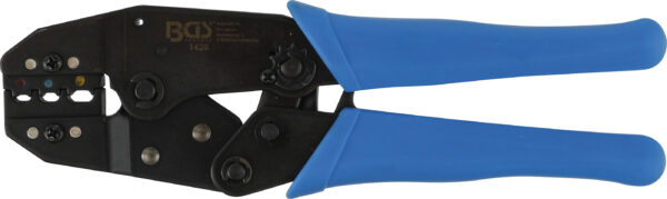 Kabelschuhzange mit Ratschenfunktion  für isolierte Kabe...
