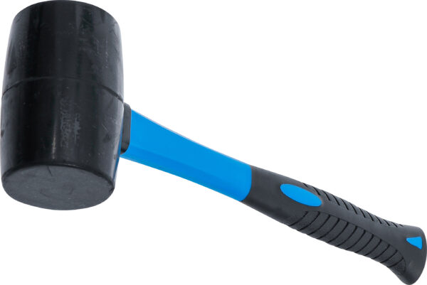 Gummihammer  Fiberglasstiel  schwarzer Kopf  Ø 60 mm ...