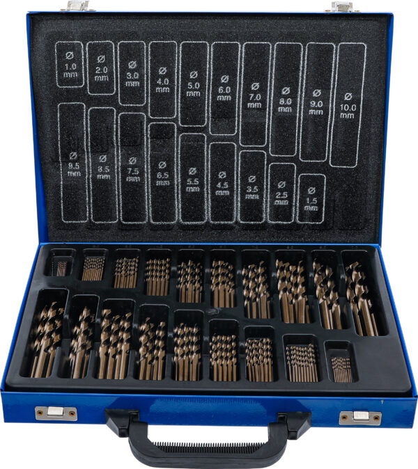 Spiralbohrer-Satz  HSS  5% Cobalt-Legierung  1 - 10 mm...