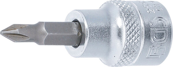 Bit-Einsatz  Antrieb Innenvierkant 10 mm 38  Kreuzs...