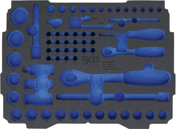 Schaumeinlage für Art. BOXSYS1 & 2  leer  für Art. 3351