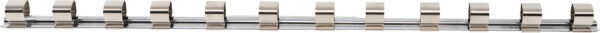Aufsteckschiene mit 12 Clips  20 mm 34