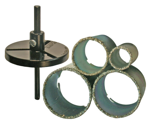 Fliesen-Bohrkronen-Satz  33 - 73 mm  6-tlg.