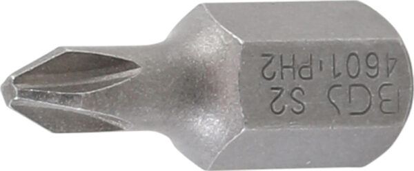 Bit  Antrieb Außensechskant 10 mm 38  Kreuzschlitz PH2