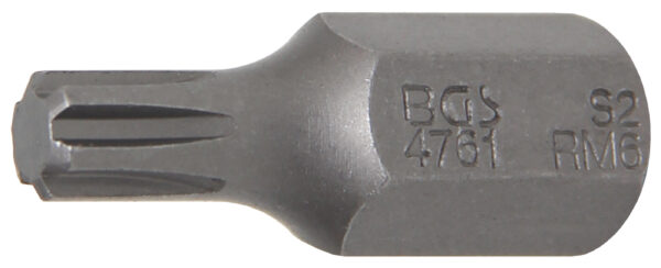 Bit  Antrieb Außensechskant 10 mm 38  Keil-Profil ...