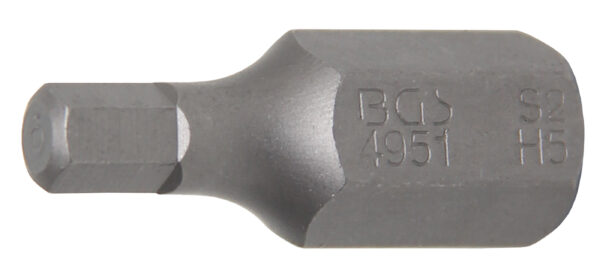 Bit  Antrieb Außensechskant 10 mm 38  Innensechskan...