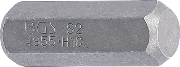 Bit  Antrieb Außensechskant 10 mm 38  Innensechskan...