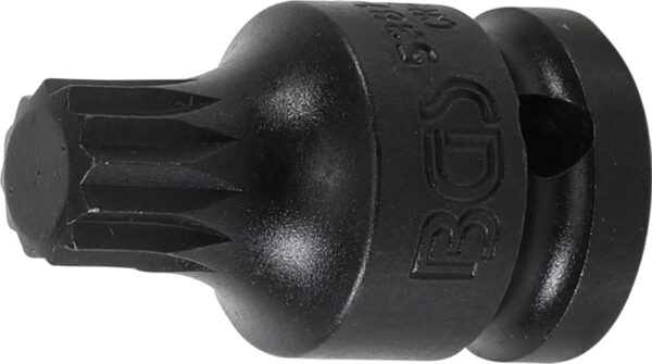 Kraft-Bit-Einsatz  Antrieb Innenvierkant 125 mm 12 ...
