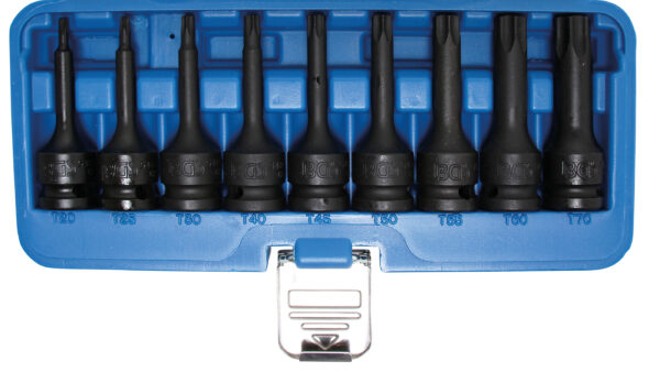 Kraft-Bit-Einsatz-Satz  Antrieb Innenvierkant 125 mm 1...