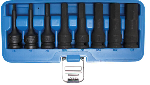 Kraft-Bit-Einsatz-Satz  Antrieb innenvierkant 125 mm 1...