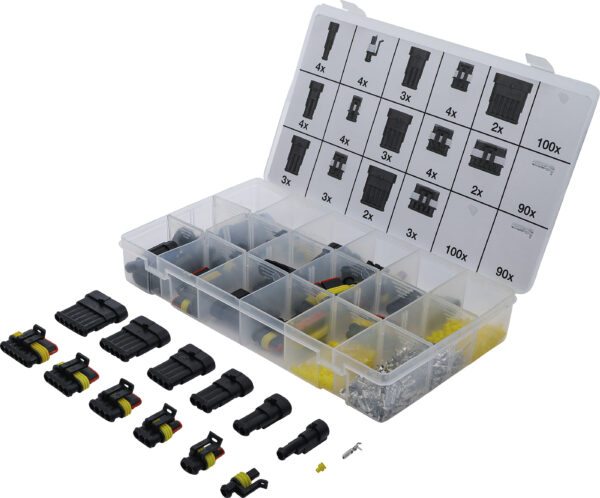 Steckverbinder-Sortiment  425-tlg.