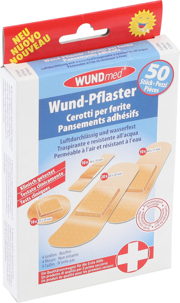 Pflaster-Box  50-tlg.
