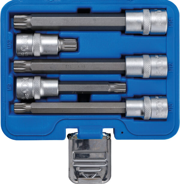Bit-Einsatz-Satz  Antrieb Innenvierkant 125 mm 12 ...
