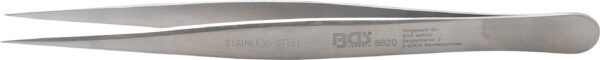 Edelstahl-Spitzpinzette  gerade  125 mm