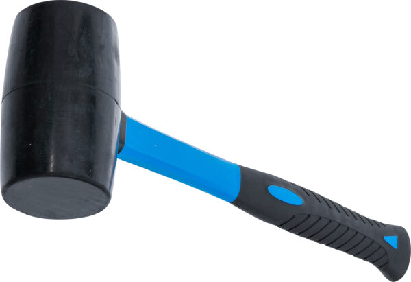 Gummihammer  Fiberglasstiel  schwarzer Kopf  Ø 70 mm ...