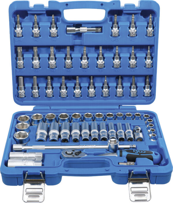 Steckschlüssel-Satz Sechskant  Antrieb 10 mm 38  61...