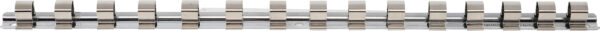 Aufsteckschiene mit 15 Clips  125 mm 12