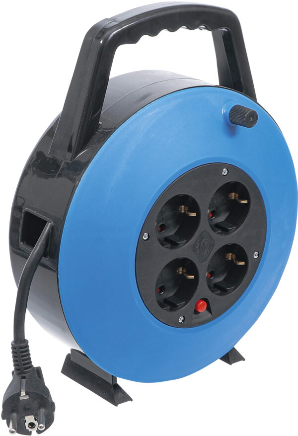 Kabelbox  10 m  3 x 15 mm²  4 Steckdosen  IP 20  30...