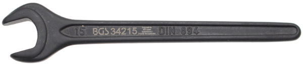 Einmaulschlüssel  DIN 894  SW 15 mm