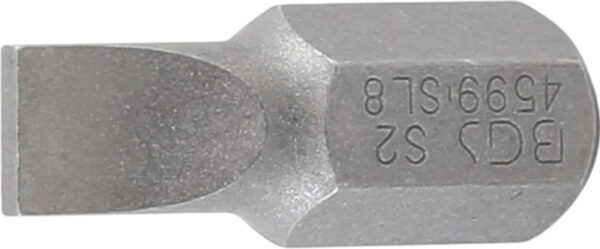 Bit  Antrieb Außensechskant 10 mm 38  Schlitz 8 mm