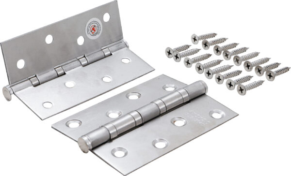 Scharnier-Satz  Edelstahl  100 x 40 mm  2-tlg.
