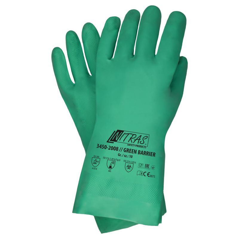 Chemikalienschutzhandschuh GREEN BARRIER 3450 1 Chemikalienschutzhandschuh GREEN BARRIER 3450