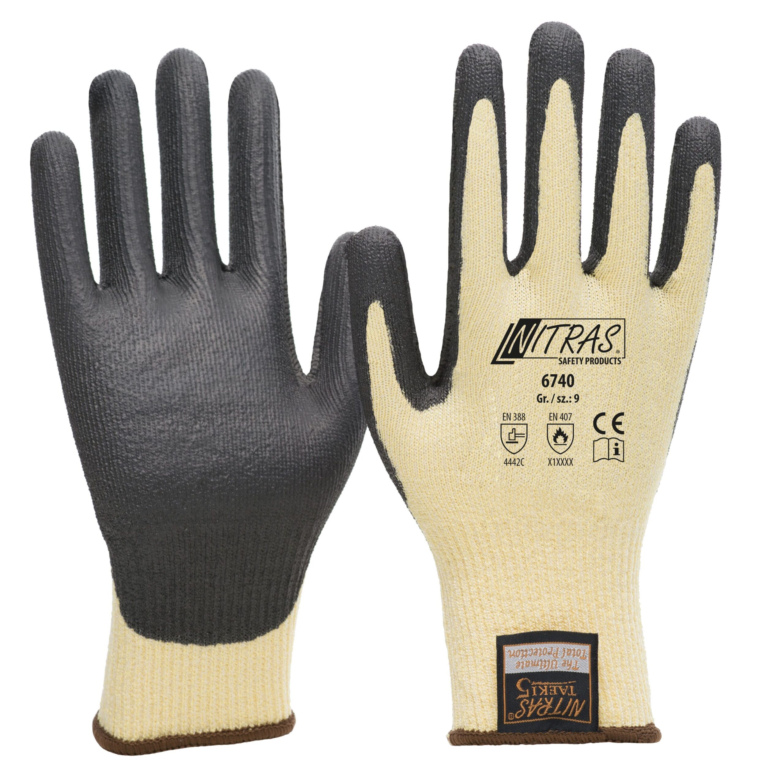 Schnittschutzhandschuh PU-beschichtet 6740 1 Schnittschutzhandschuh PU-beschichtet 6740