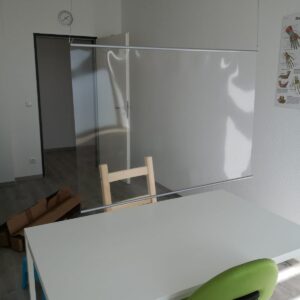 Hustenniesschutz  Hygienewand zum Aufhängen