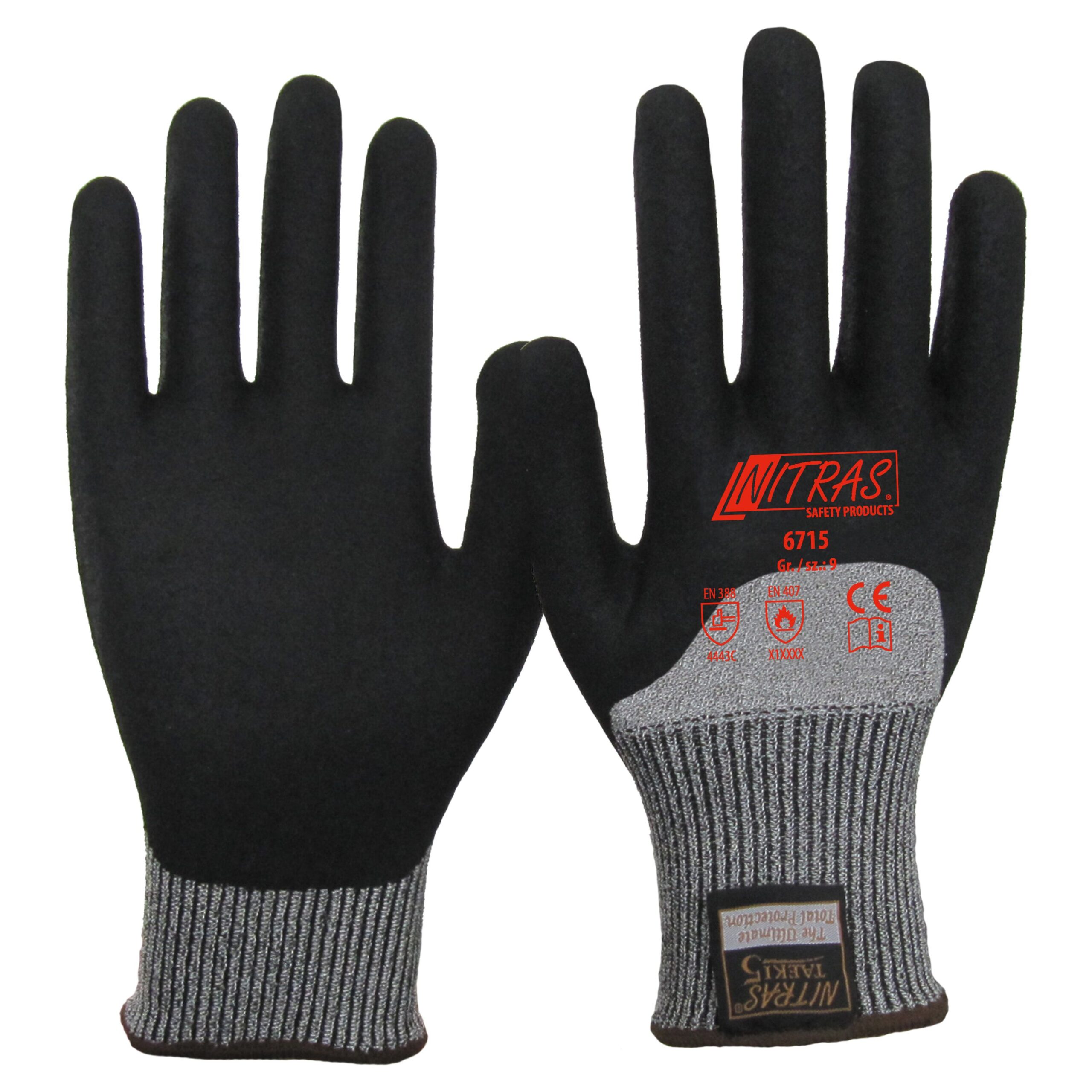 Schnittschutzhandschuh Nitrilschaum TAEKI 6715 1 Schnittschutzhandschuh Nitrilschaum TAEKI 6715