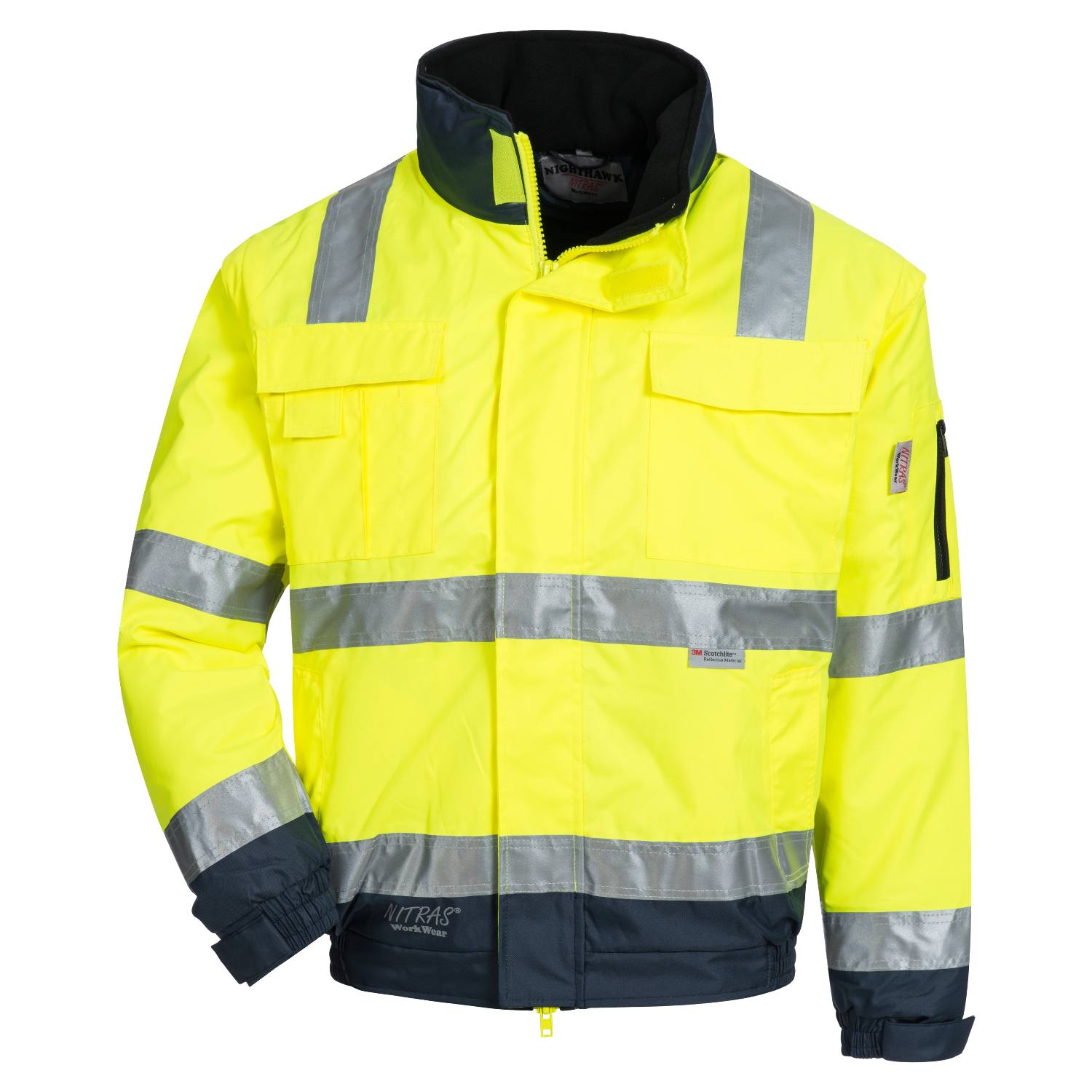 MOTION TEX VIZ PLUS Warnschutz-Pilotenjacke 1 MOTION TEX VIZ PLUS Warnschutz-Pilotenjacke