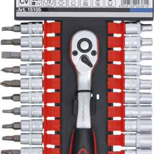 Steckschlüssel-Satz  Antrieb 63 mm 14  SW 4 - 13 m...