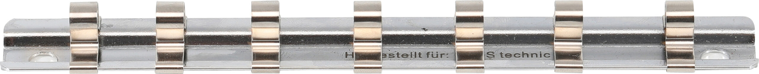 Aufsteckschiene mit 7 Clips  63 mm 14
