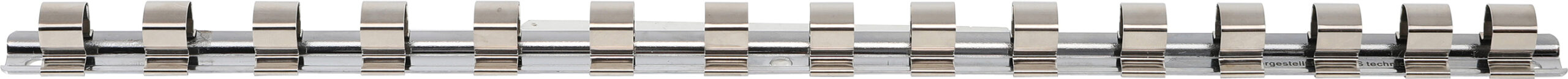 Aufsteckschiene mit 15 Clips  125 mm 12